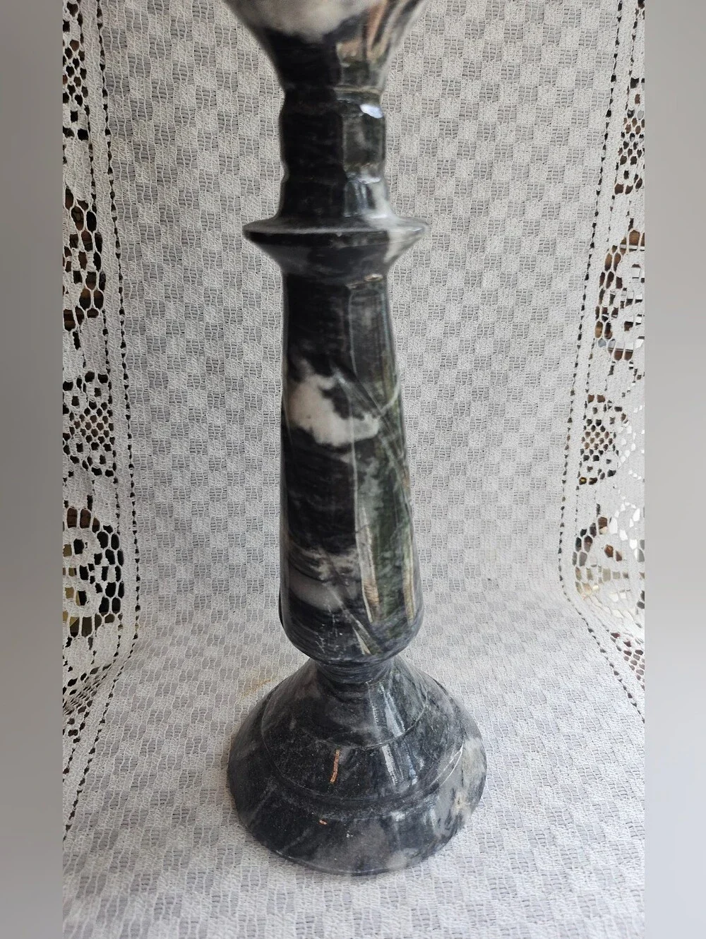 Vintage Marble Candlestick
